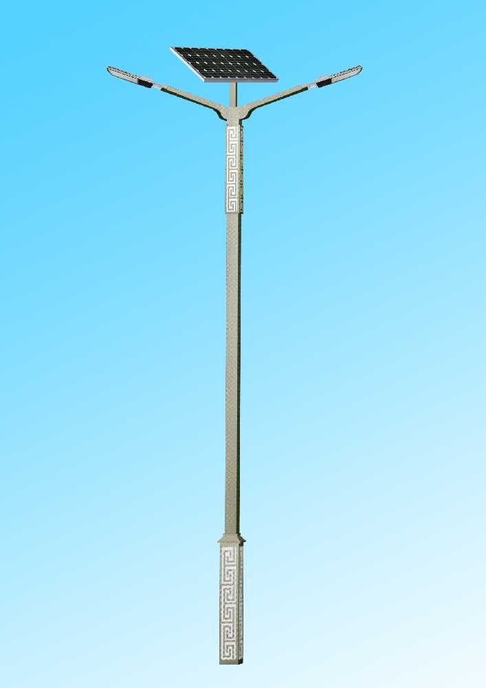 冷水江市市政道路太阳能路灯