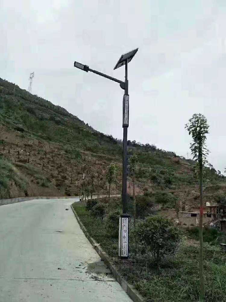 冷水江市仿古太阳能路灯